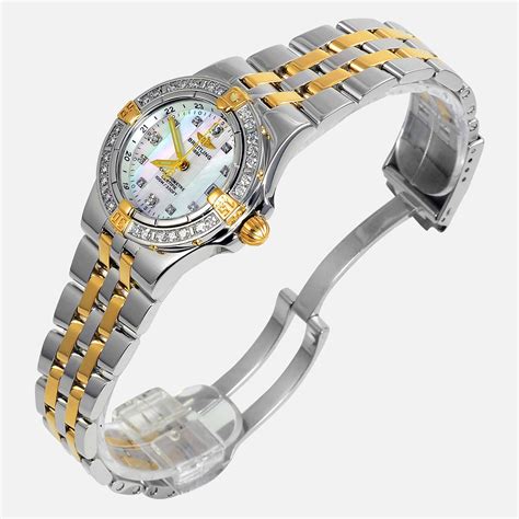 breitling ladies starliner diamond bezel|Breitling Starliner Diamond Dial Bezel Steel Ladies Watch .